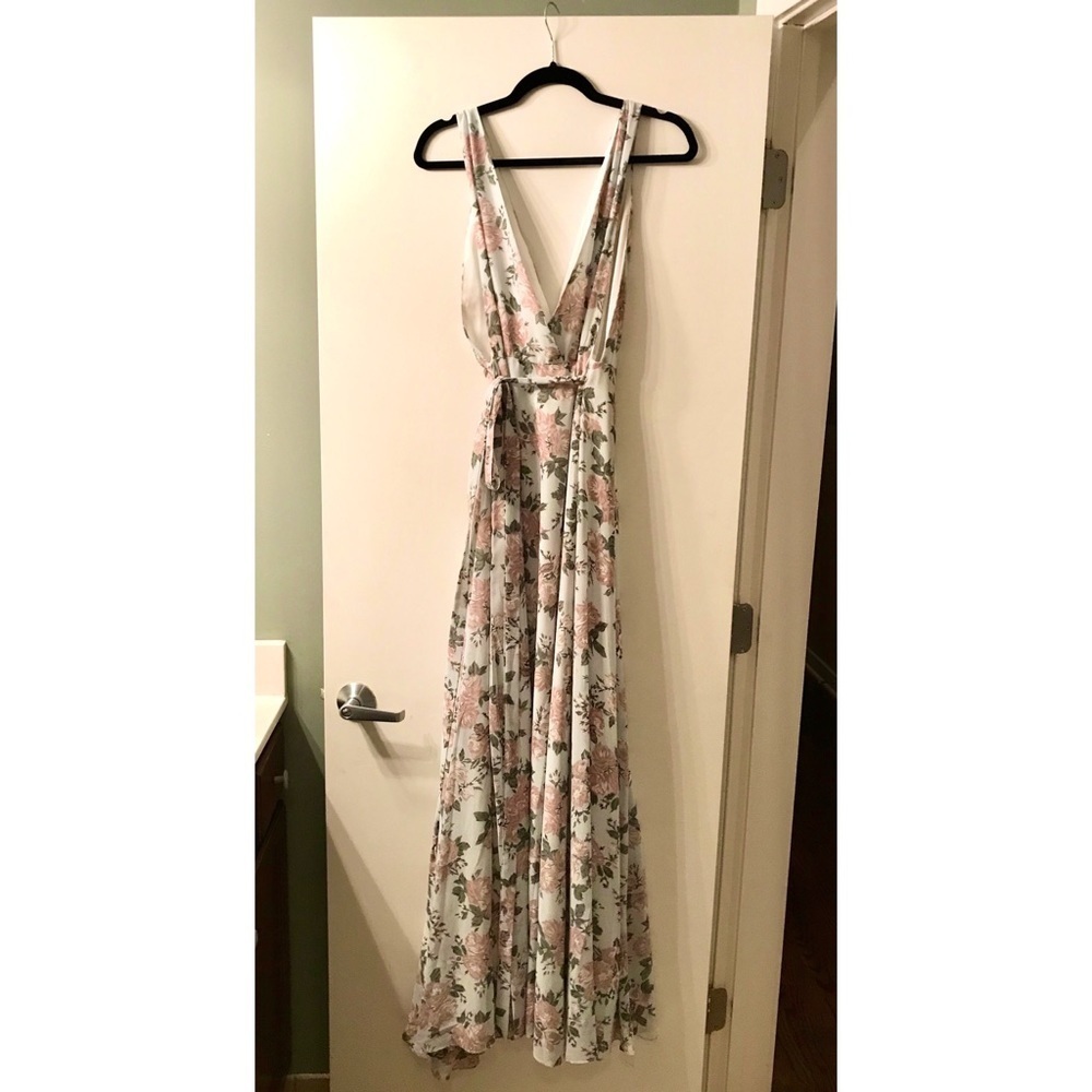 Lovers + Friends Floral Maxi Dress|Wedding Guest| Formal| Revolve| - Picture 5 of 7